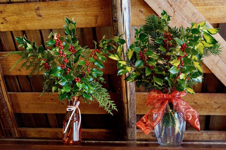 holly bouquets