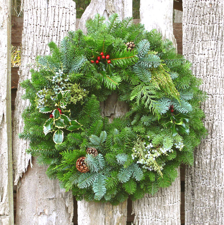 noble fir wreath