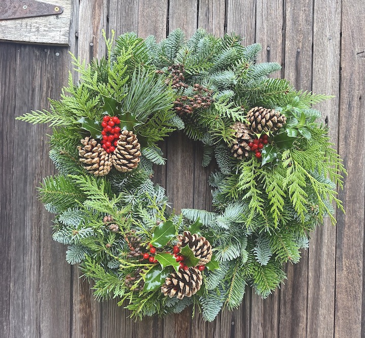 noble fir wreath